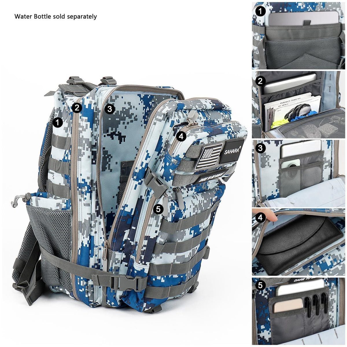 Raider Series Travel Bag & Laptop Backpack for Laptops up to 17.3-inch