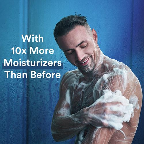 Suave Men 3 In 1 Mens Body Wash, Body Soap For Hydrated Skin And Hair, Hair, Face And Body Wash, With An All Day Fresh Scent 18 Oz