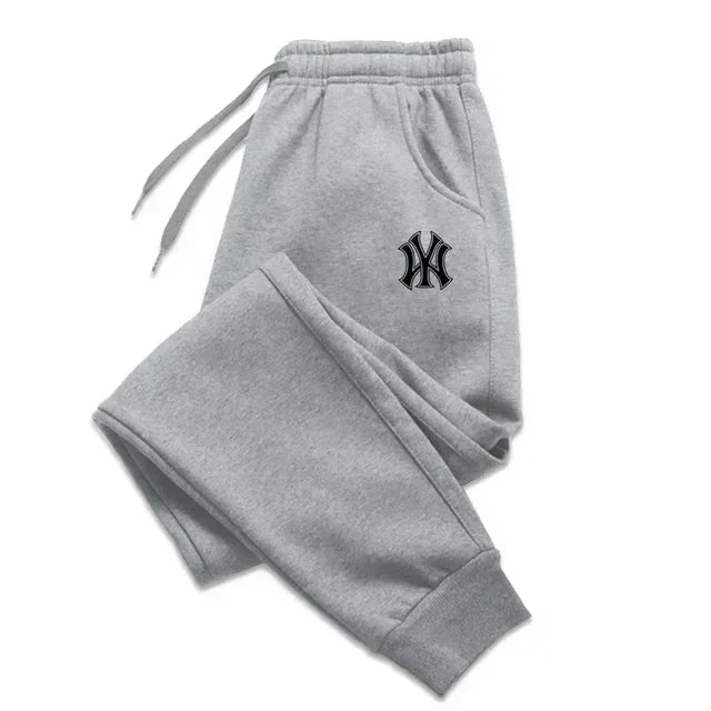 Men's Jogging Sweatpants - Breathable Cotton Blend