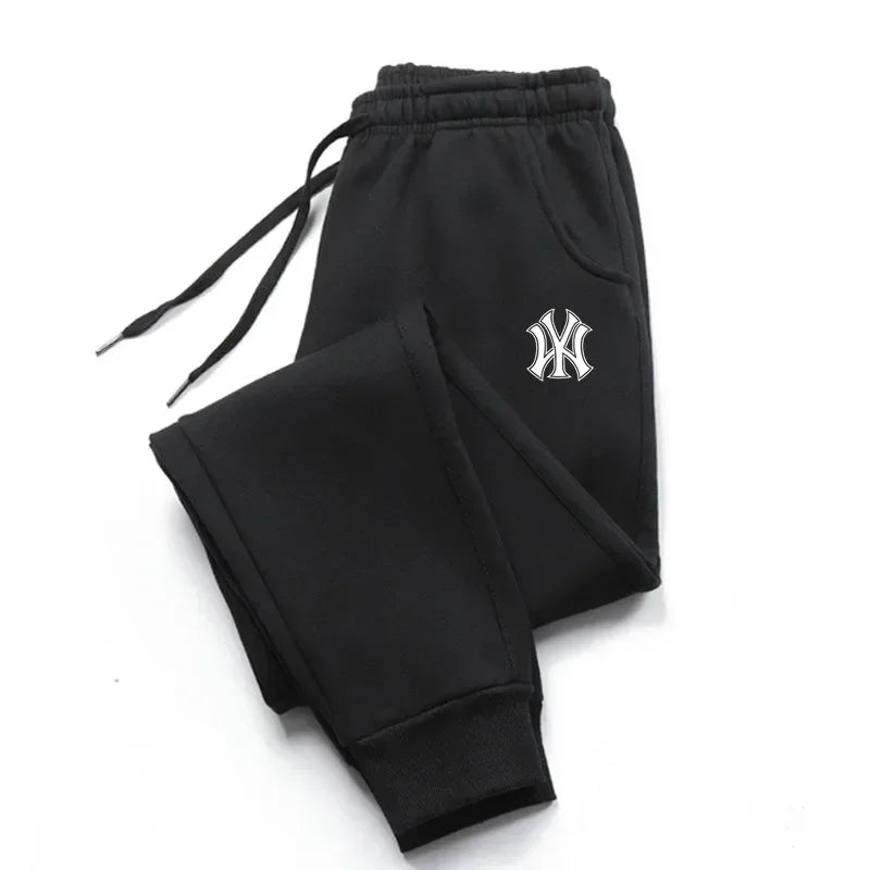 Men's Jogging Sweatpants - Breathable Cotton Blend