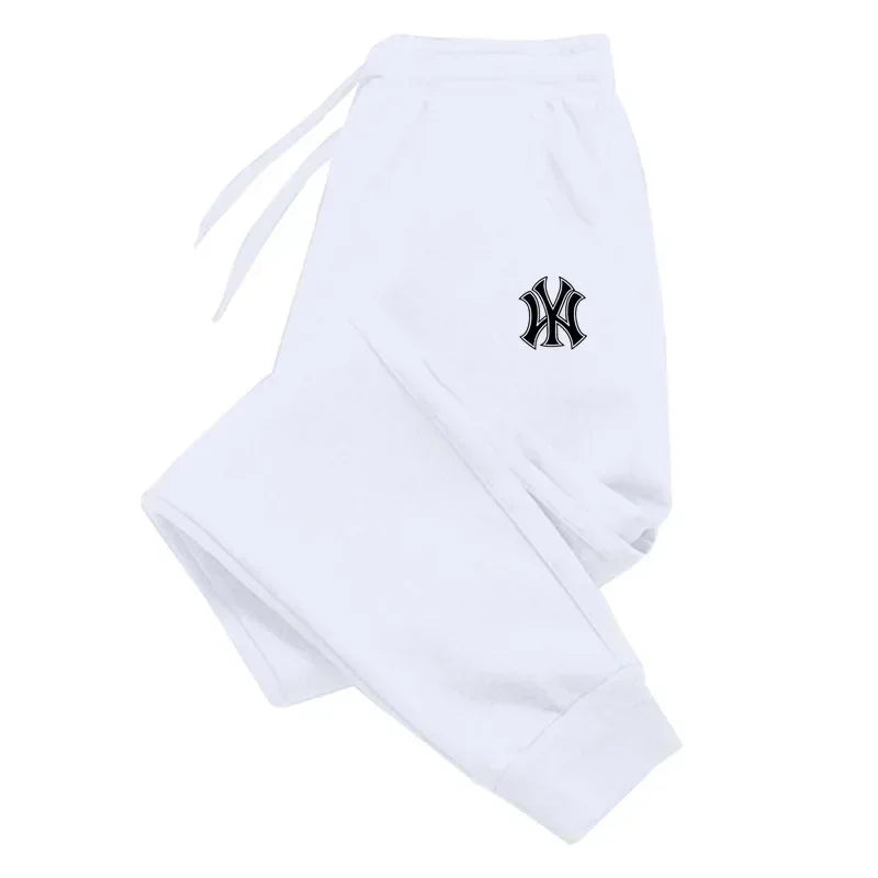 Men's Jogging Sweatpants - Breathable Cotton Blend
