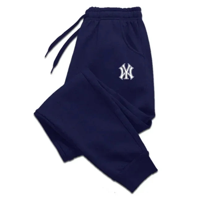 Men's Jogging Sweatpants - Breathable Cotton Blend