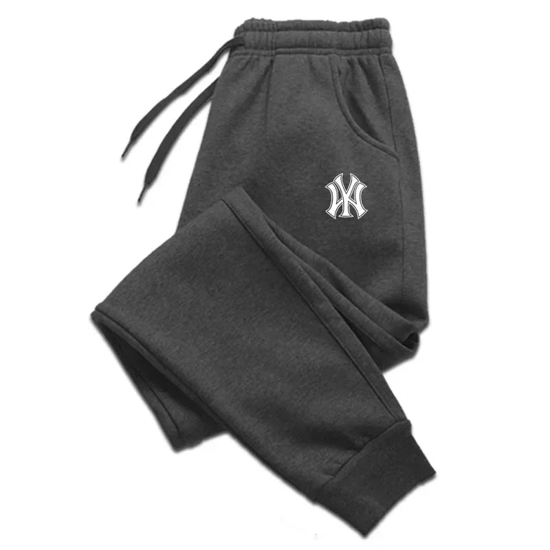 Men's Jogging Sweatpants - Breathable Cotton Blend