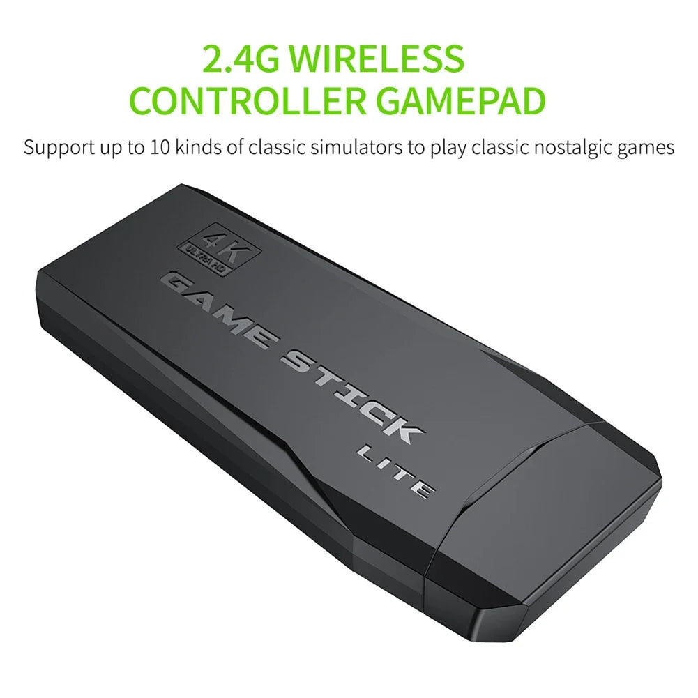58000 Games Handheld Console – 256GB 4K TV Wireless Gamepad