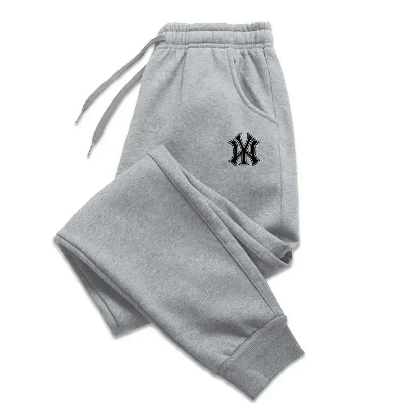 Men's Jogging Sweatpants - Breathable Cotton Blend