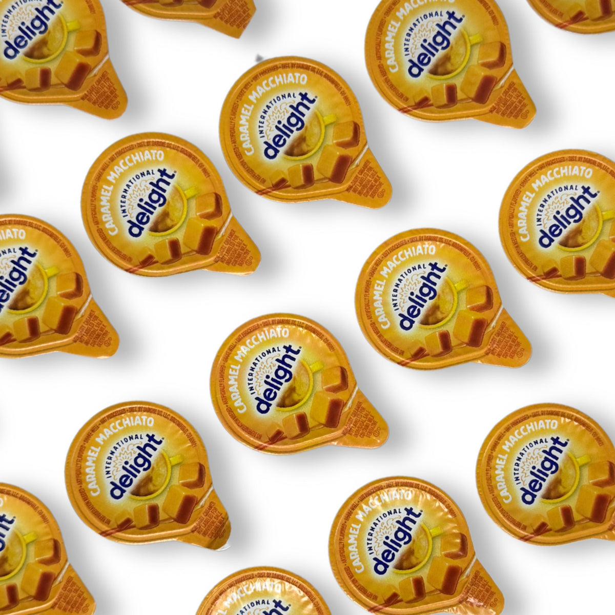 International Delight Caramel Macchiato Coffee Creamers – Single-Serve Cups