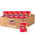 Pringles Potato Crisps Chips, Lunch Snacks, Office And Kids Snacks, Grab N Go, Original (12 Cans)