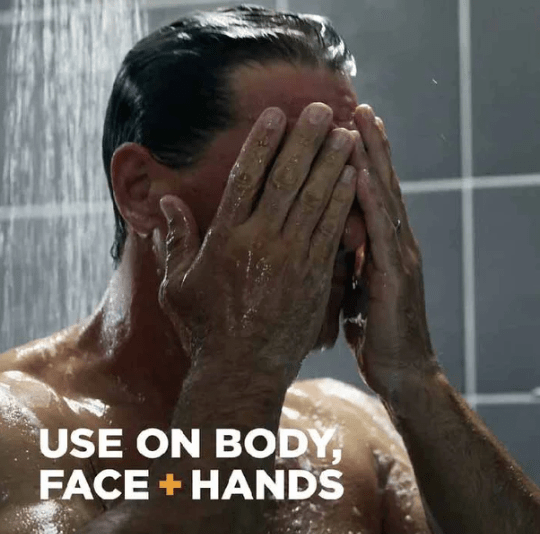 Dove Men - Care Clean Comfort Body & Face Wash (Travel Size)