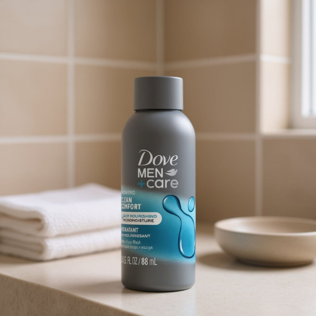 Dove Men - Care Clean Comfort Body & Face Wash (Travel Size)
