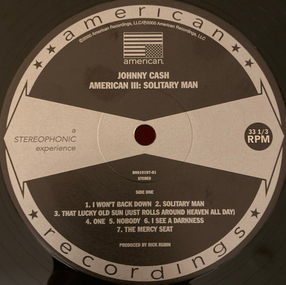 Johnny Cash – American III: Solitary Man (LP Vinyl)