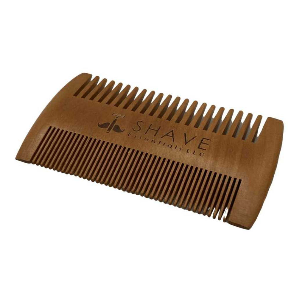 Wood Beard Comb - Essential Beard Care Accessories